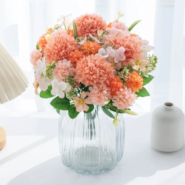 Silk Rose Bouquet – Wedding, Birthday & Home Decoration - Image 3