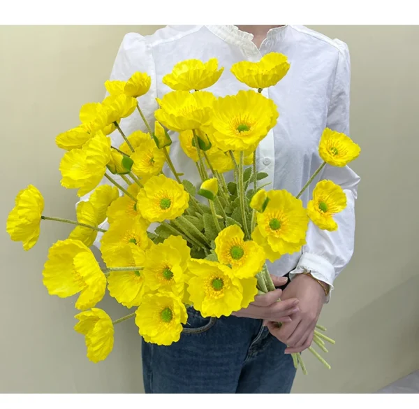 Summer Silk Bouquet – Artificial Flowers for Home Decor - Image 35