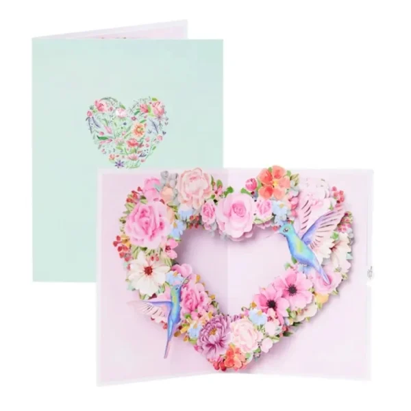Cymbidium Orchids Pop-Up Greeting Card with Envelope - Image 8