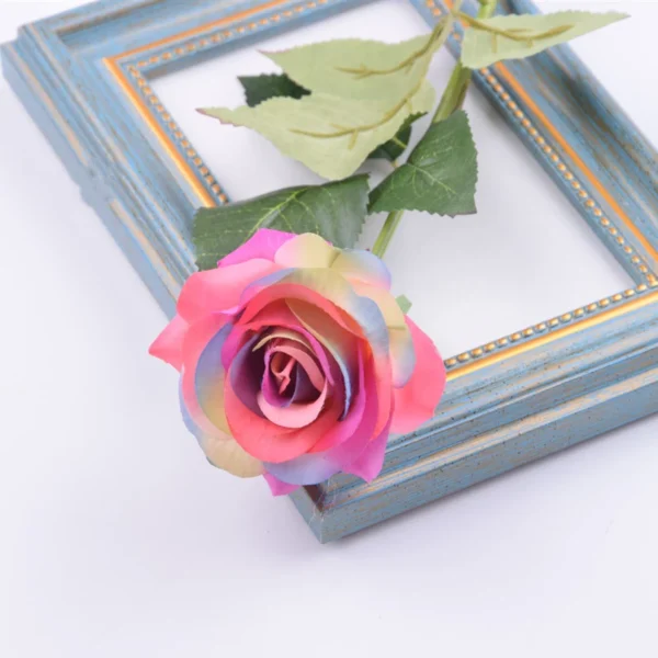 Artificial Rose & Peony Bouquet – 11pcs Wedding Decor - Image 17