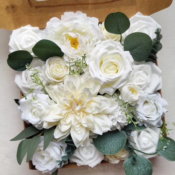 YeeNanee Autumn Terracotta Artificial Flowers Set - Image 30