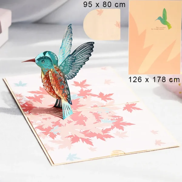 3D Pop-Up Birthday Greeting Card with Cake & Piano Design - Image 38
