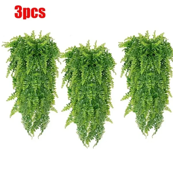 Artificial Persian Fern Vine – Hanging Greenery Decor - Image 2