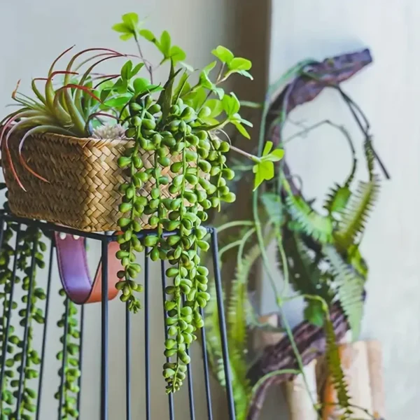 Lifelike Hanging Succulent Vine for Home & Wedding Decor - Image 5