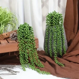 Lifelike Hanging Succulent Vine for Home & Wedding Decor