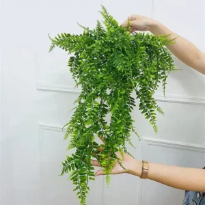 Artificial Persian Fern Vine – Hanging Greenery Decor