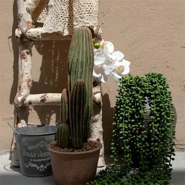 Lifelike Hanging Succulent Vine for Home & Wedding Decor - Image 15