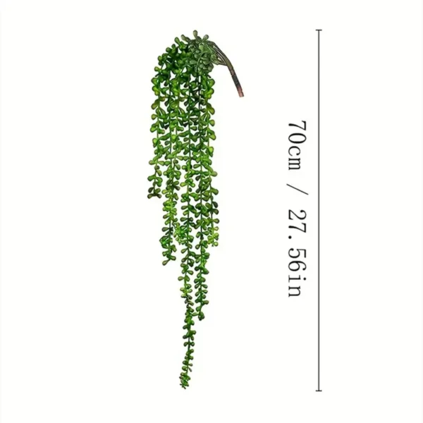 Lifelike Hanging Succulent Vine for Home & Wedding Decor - Image 10