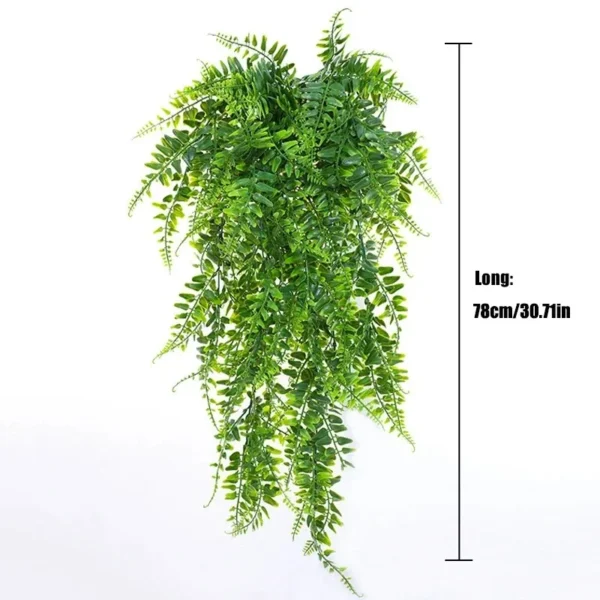 Artificial Persian Fern Vine – Hanging Greenery Decor - Image 6