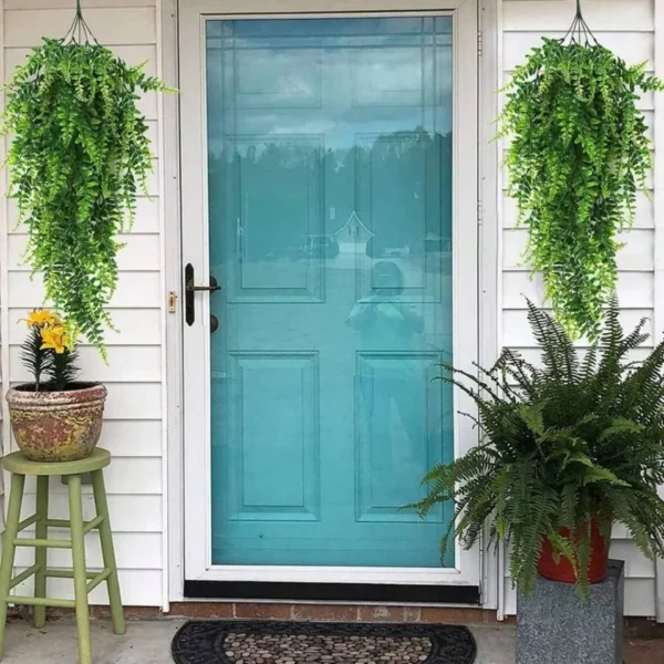 Artificial Persian Fern Vine – Hanging Greenery Decor - Image 8