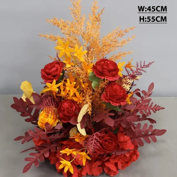 Standing Silk Rose Arrangement for Weddings & Events - Image 11