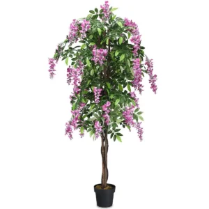 180cm Artificial Wisteria Tree in Pot – Realistic Greenery